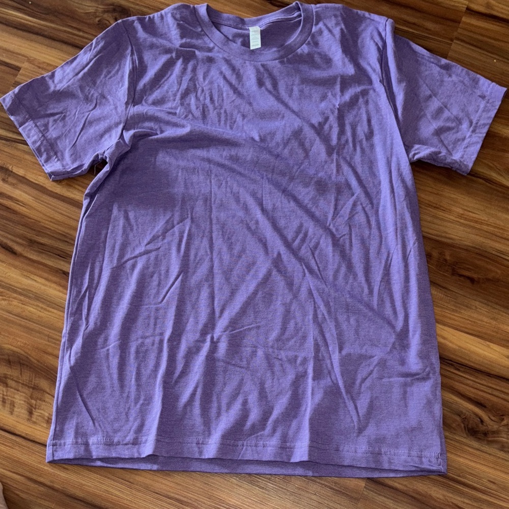 Bella Canvas Purple Short Sleeve Tee